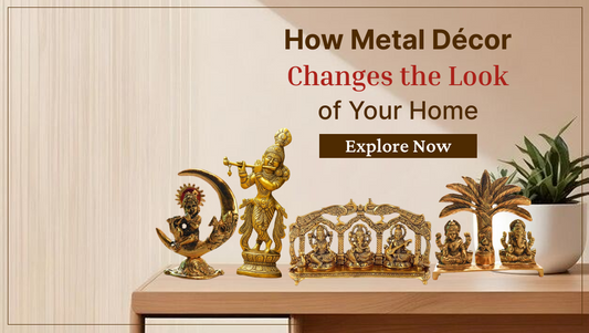 The Beauty of Metal Handcrafted Decor – Sanvi Craft’s Timeless