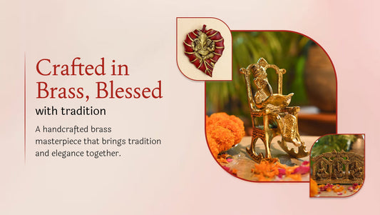 Crafted in Brass, Blessed with Tradition | Handcrafted Brass Décor by Sanvi Craft