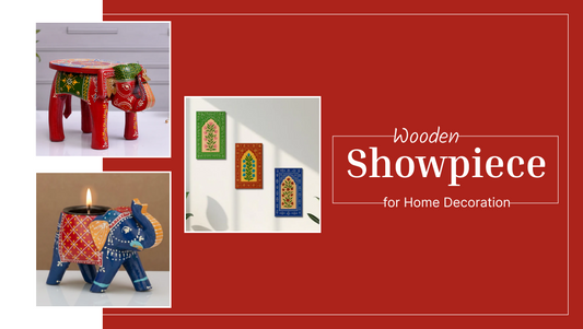 Wooden Showpiece for Home Decoration