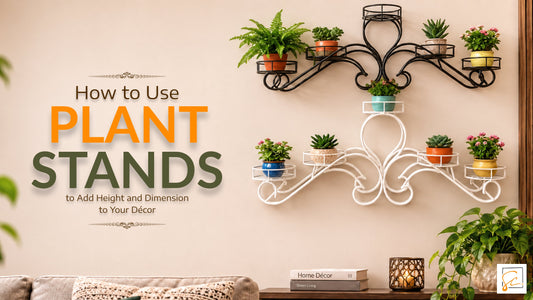 How to Use Plant Stands to Add Height and Dimension to Your Decor