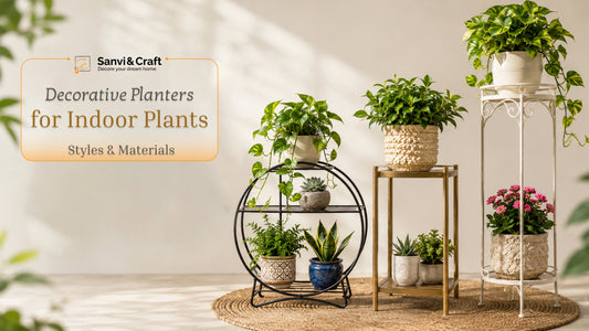 Decorative Plant Stands for Indoor Plants: Styles & Materials