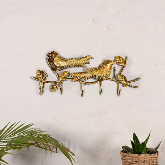 Multicolor Bird Key Holder for Home Decor (31.75* 5.08 * 20.32)