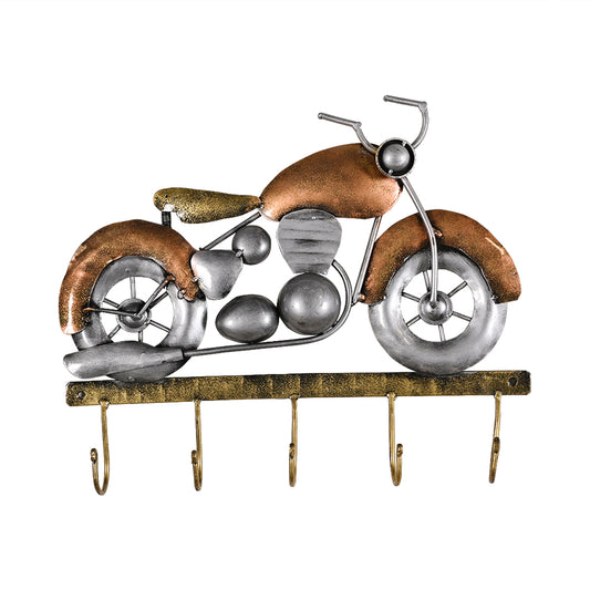 Brown Bike Key Holder for Wall Hanging (26.67* 33.02 * 20)