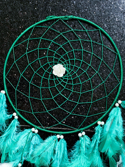 AquaWhirl green handcraft jummer