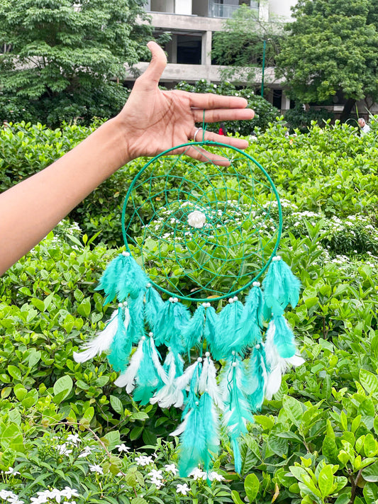 AquaWhirl green handcraft jummer