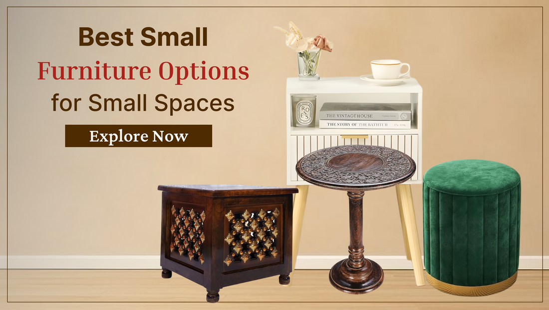 Best Small  Furniture Options  for Small Spaces