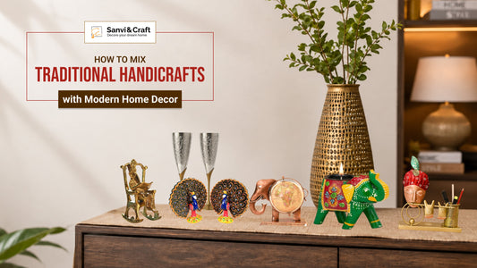 How to Mix Traditional Handicrafts with Modern Home Decor