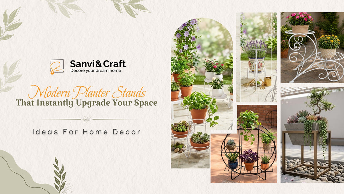 Modern Planter Stands That Instantly Upgrade Your Space