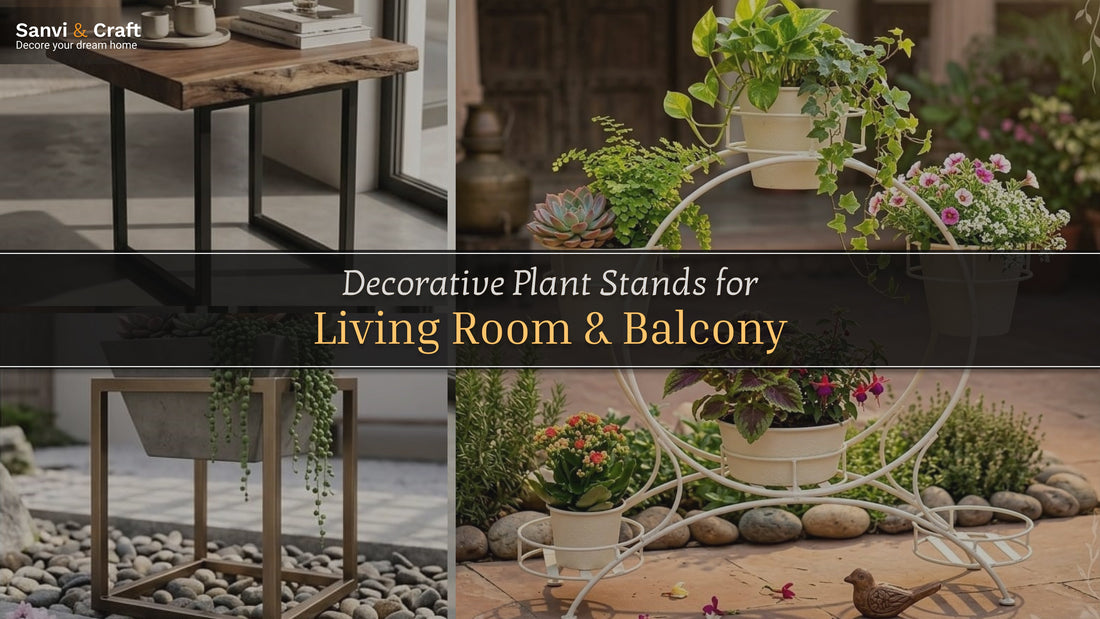 Decorative Plant Stands for Living Room and Balcony