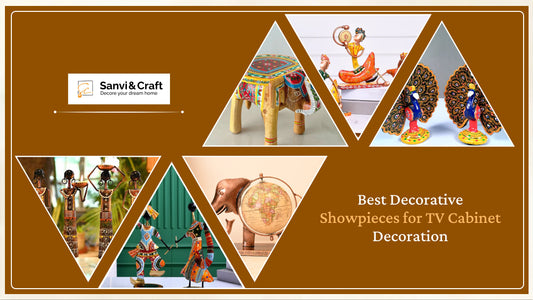 Best Decorative Showpieces for TV Cabinet Decoration