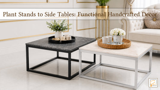 Plant Stands to Side Tables: Functional Handcrafted Decor for Every Home