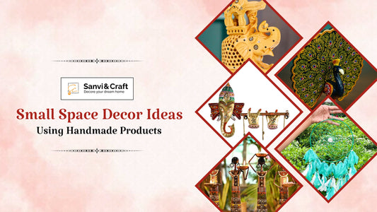 Small Space Decor Ideas Using Handmade Products