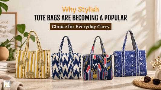 why stylish tote bags are becoming a popular choice for everyday carry