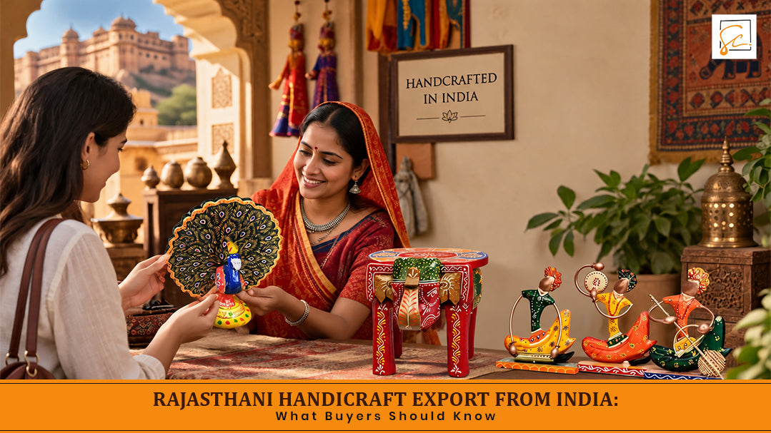 Rajasthani Handicraft Export from India: What Buyers Should Know